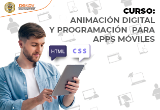 CURSO: ANIMACIÓN DIGITAL Y PROGRAMACIÓN  PARA APPS MÓVILES